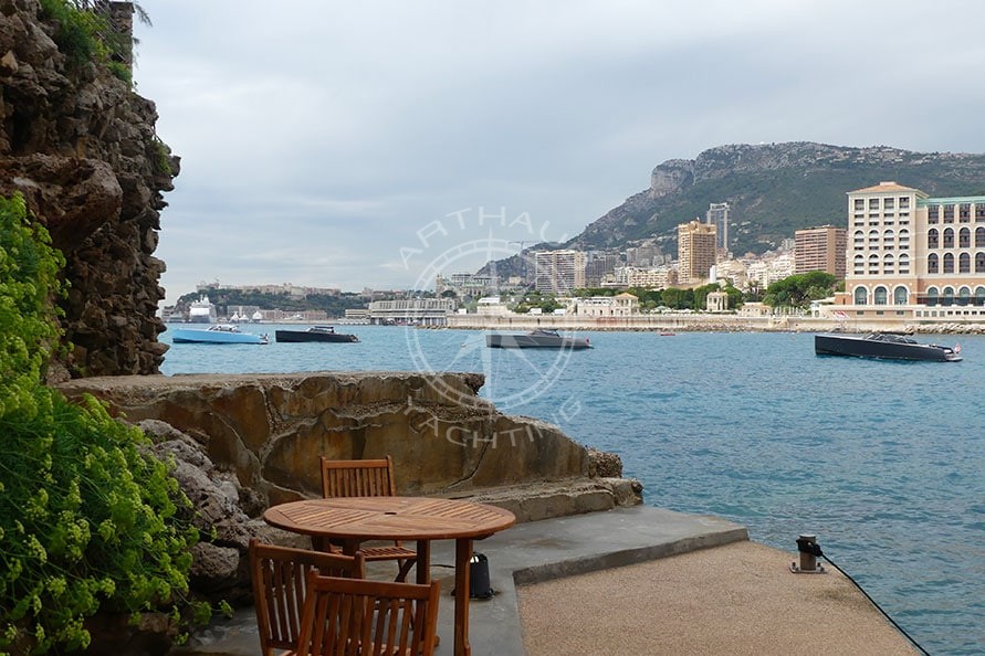 Lancôme rented speed boats in Monaco