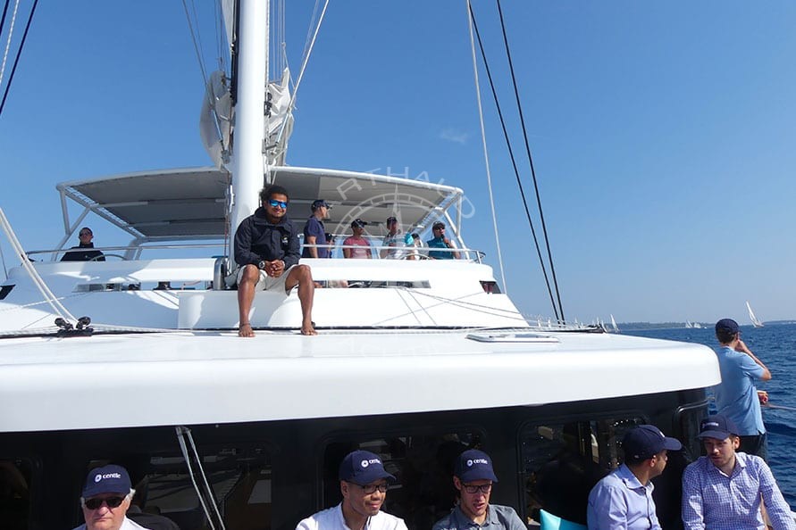 Location catamaran régates royale Cannes