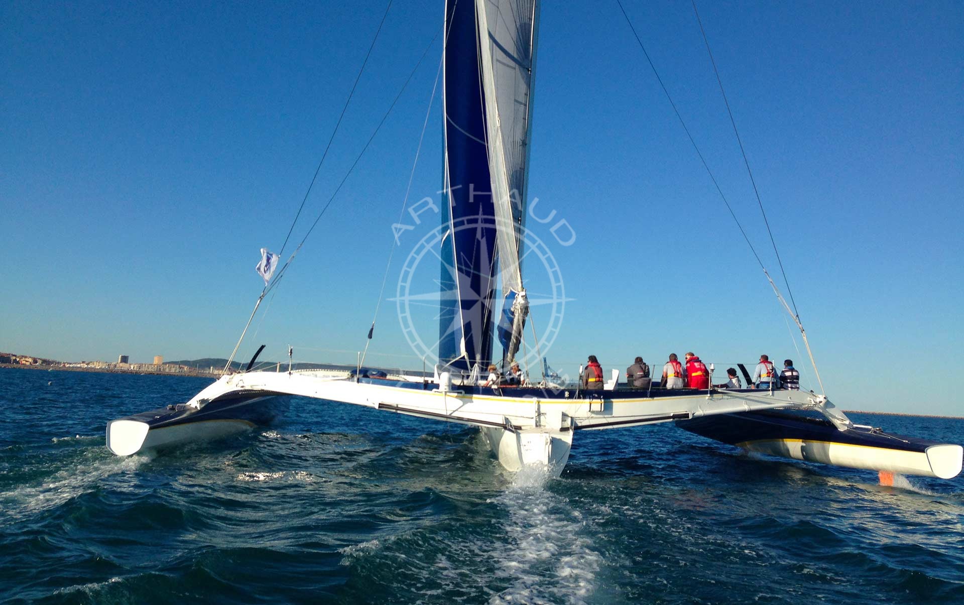 Experience offshore sailing Arthaud Yachting Advanced sailing