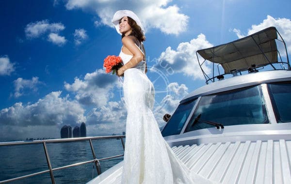 Location yacht mariage
