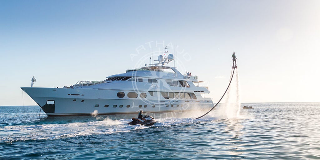 Luxury boat & yacht rental French Riviera for events Arthaud Yachting