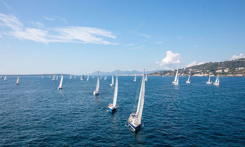 Organisation régate en voilier à Cannes