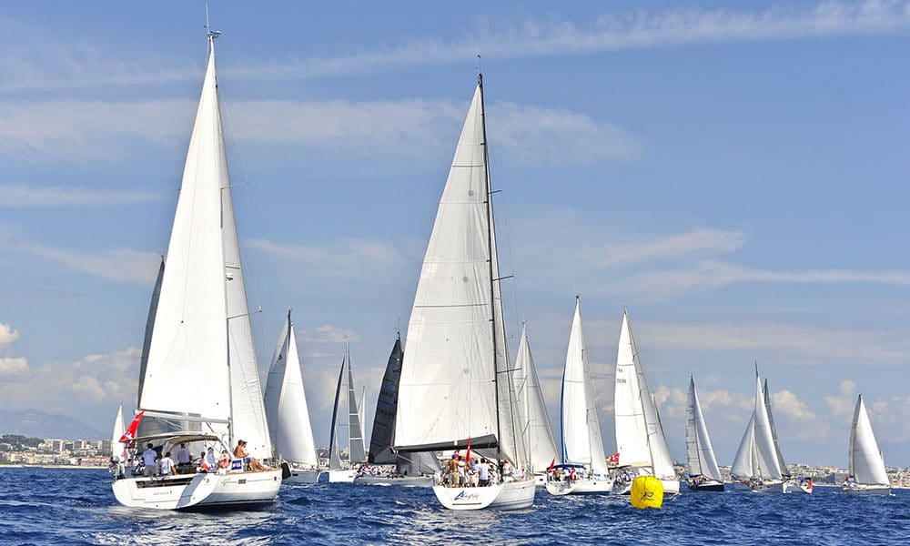 Organisation régate en voilier à Cannes