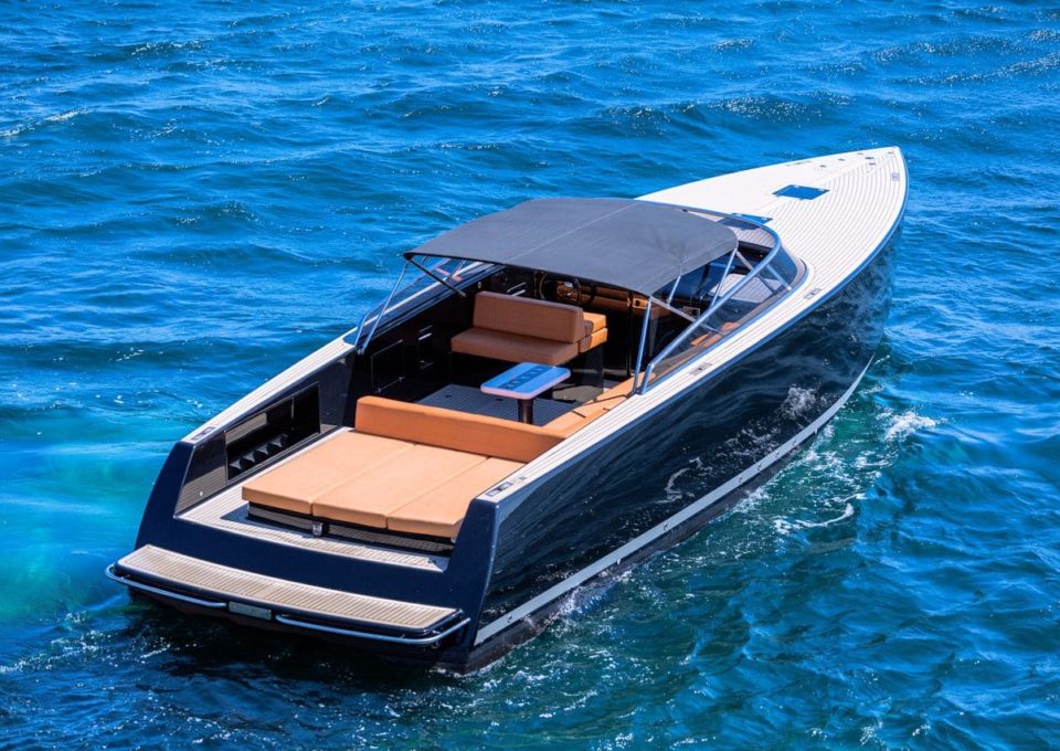 Vandutch 40 yacht charter for Louis Vuitton in Cannes for the Festival