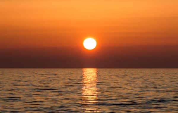 Location bateau coucher de soleil